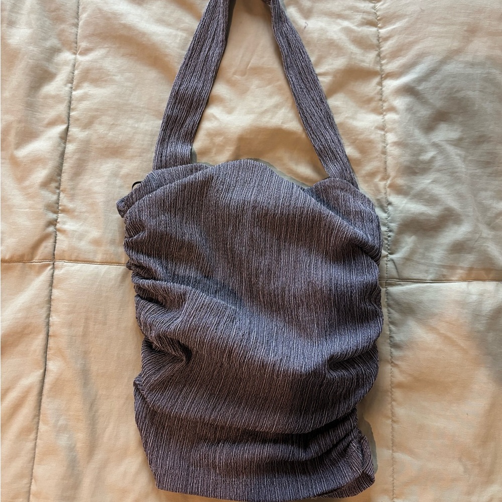 Gray Women's Halter Top